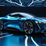 Home 13 딥러닝 연구에서의 데이터 품질 관리 - A vibrant, futuristic digital landscape where streams of perfectly organized, glowing data flow seam...